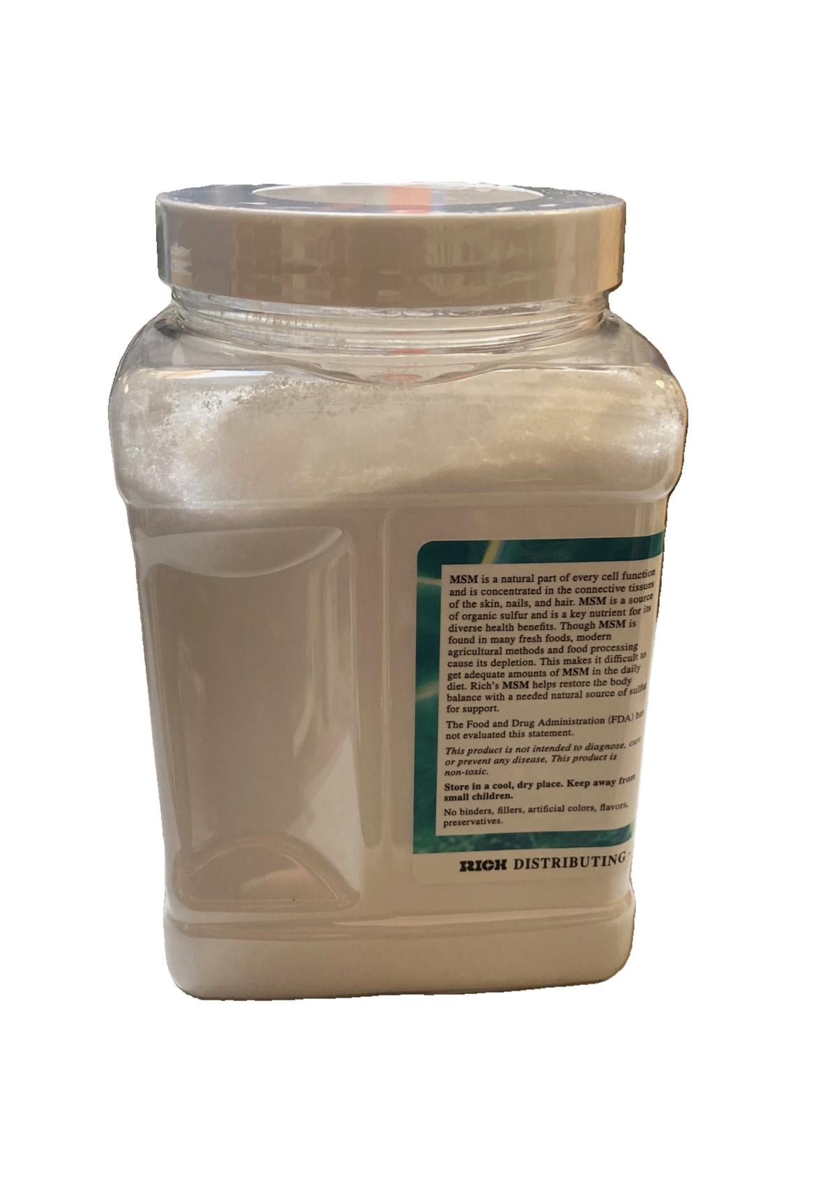 Rich's Pure MSM Dietary Supplement Powder