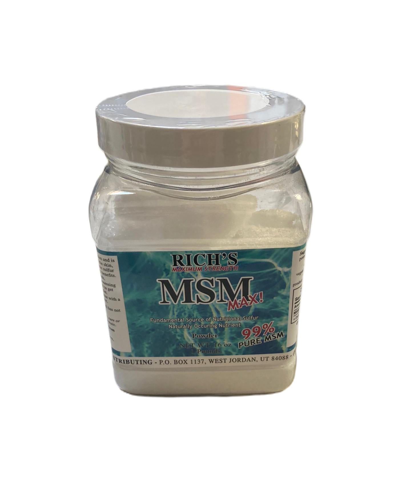 Rich's Pure MSM Dietary Supplement Powder