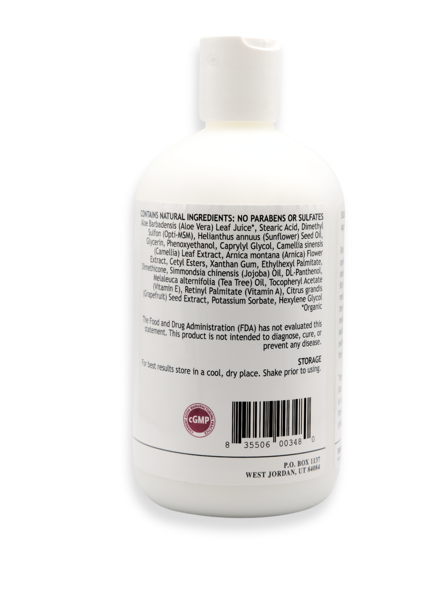 Rich's Unscented MSM Lotion