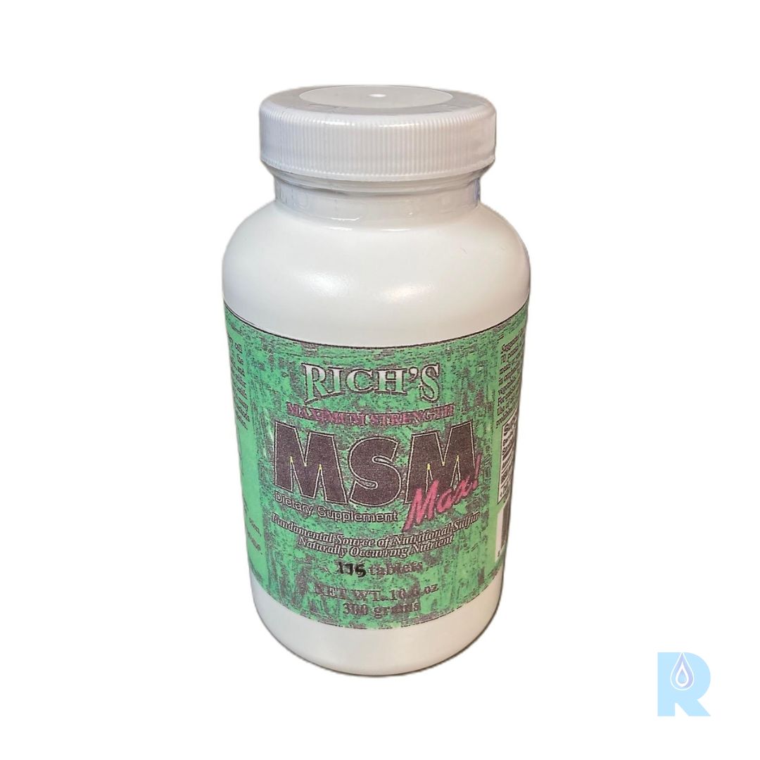 Rich's MSM 1200 Mg. Maximum Strength Tablets