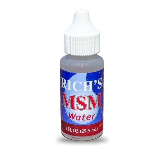 Rich's MSM Water Drop 1 fl. oz. (29.5 mL) Bottle