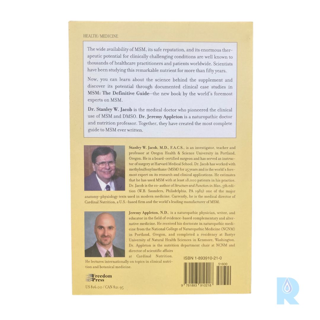 MSM The Definitive Guide Book