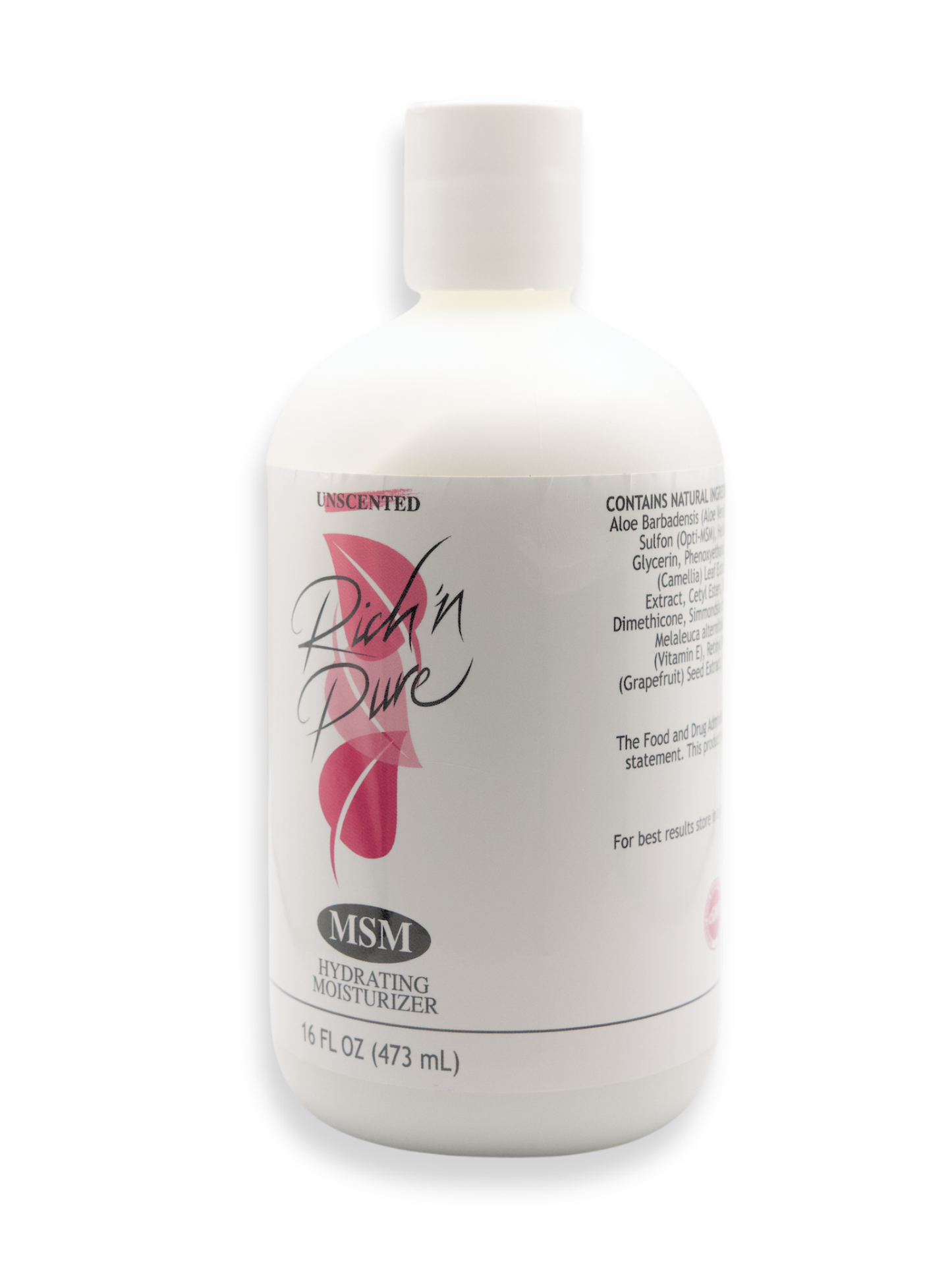 Rich's Unscented MSM Lotion