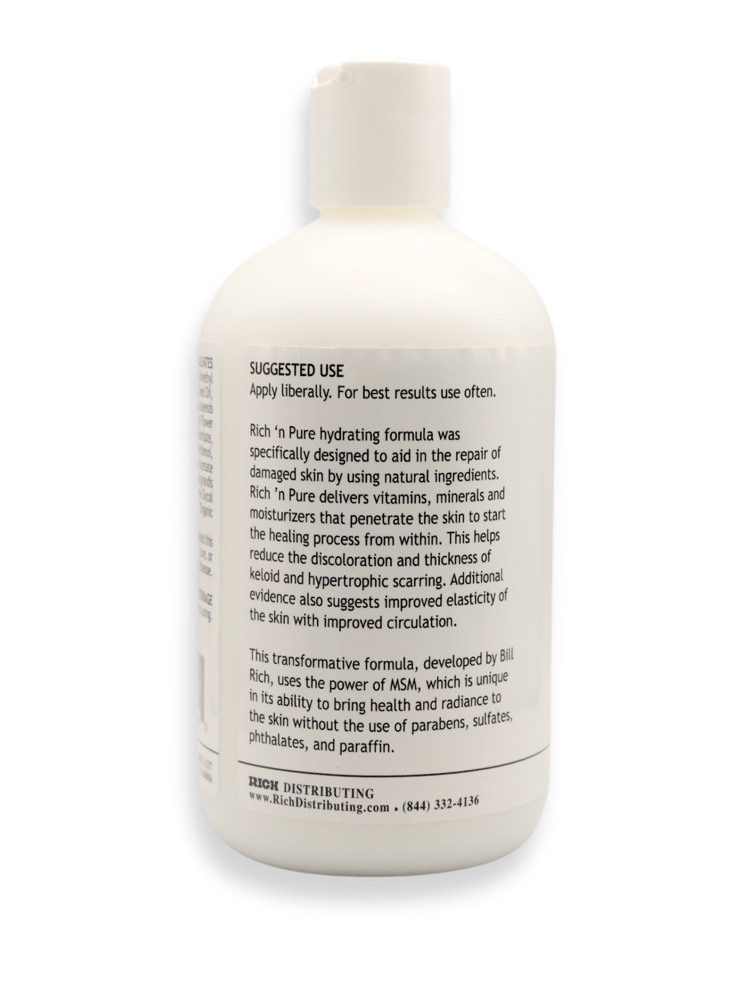 Rich's Unscented MSM Lotion