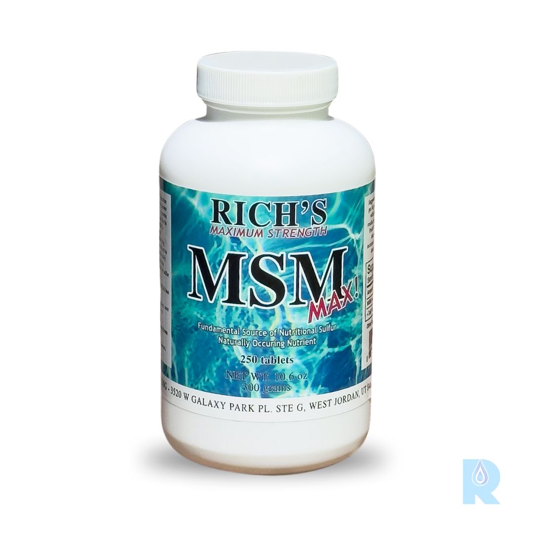 Rich's MSM 1200 Mg. Maximum Strength Tablets
