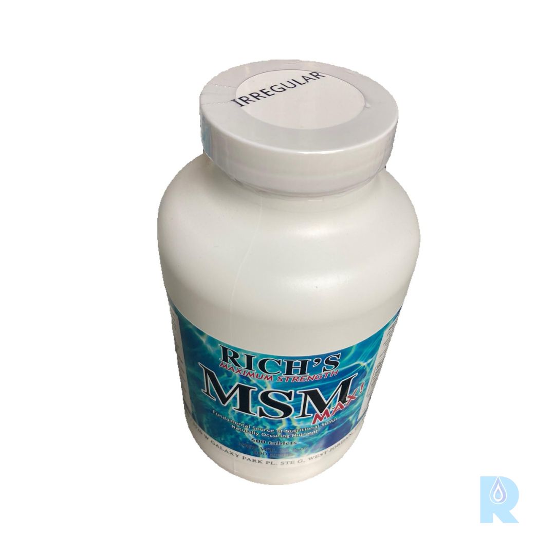Rich's MSM 1200 Mg. Maximum Strength Tablets