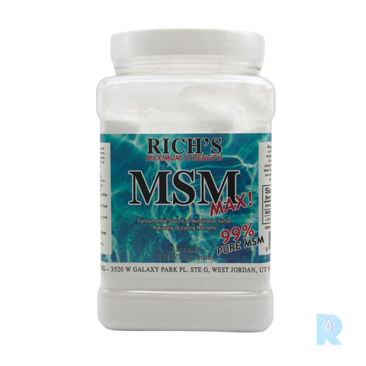 Msm Mix MSM Powder & Tablets – Rich's Distributing
